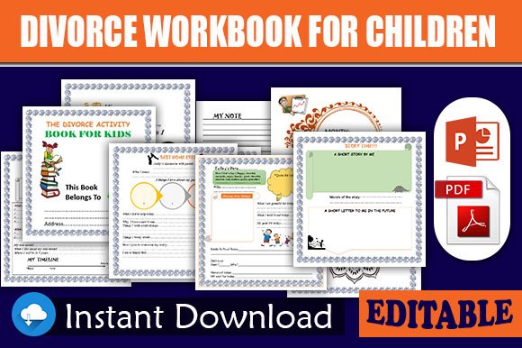Printable Divorce Workbook for Children